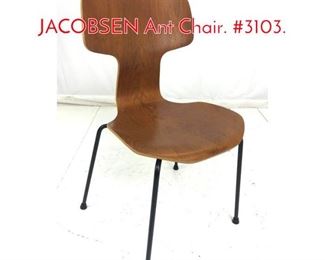 Lot 1006 FRITZ HANSEN for ARNE JACOBSEN Ant Chair. 3103. 