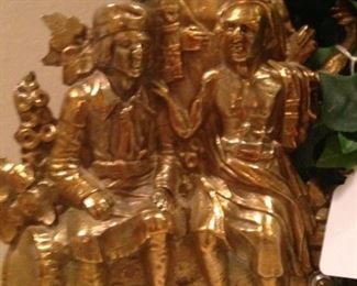 Great detailing in the brass base