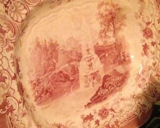 Antique English platter
