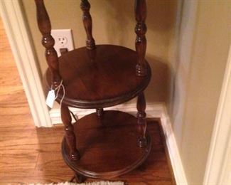 3-tier curio/ plant stand/side table