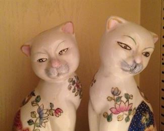 Pair of cats from The People Republic of China