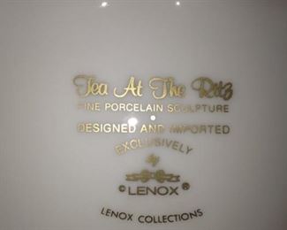 Lenox Lady - "Tea at the Ritz" - fine porcelain sculpture