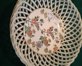 Bowl from Germany "Cheery Chintz"
