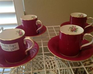 More cups & saucers
