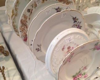 Variety of pretty plates