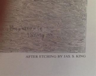  After Etching by Jas. S. King