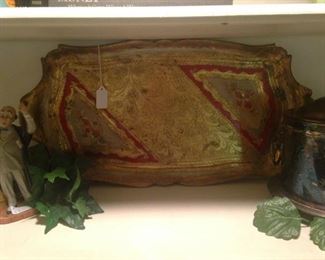 Florentine Italian tray