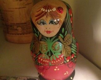 Russian stack dolls