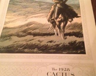 The 1928 Cactus yearbook from the University of Texas