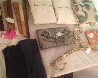 Fans, hangers and more linens