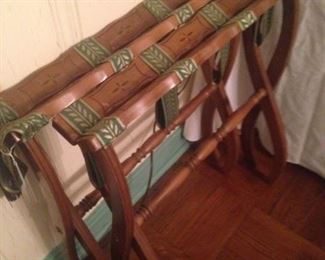 Great luggage racks for the guest room
