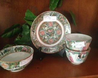 Rose Medallion selections (as is)