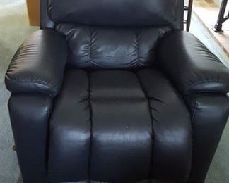 Lazy Boy recliner dark blue