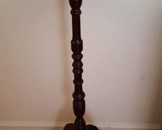 Marble top plant stand