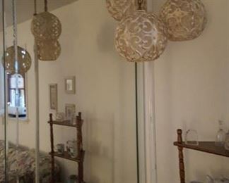 Mid Century pole lamp