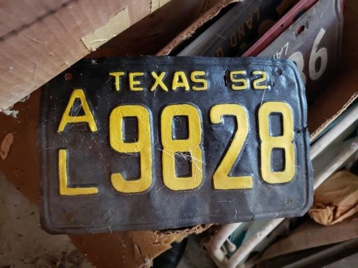 Old License Plates