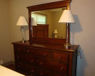 Dresser to the bed room suit - pieces sold separately 