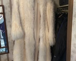 Reversible ladies fur coat size large