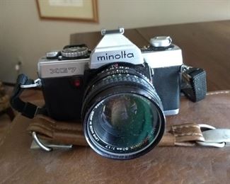 Vintage Minolta 35 millimeter film camera
