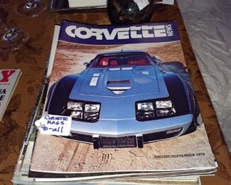 Vintage Corvette news magazines