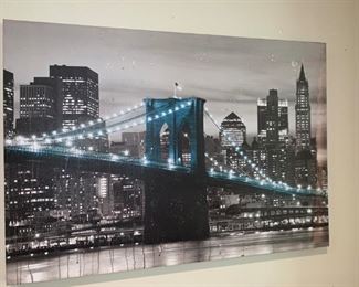 Cityscape Wall Decor