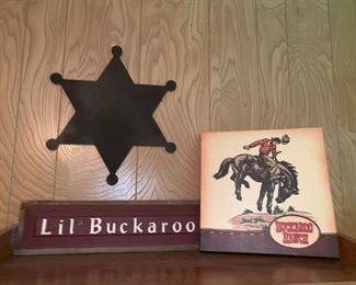 Western Decor for the Lil Buckaroo