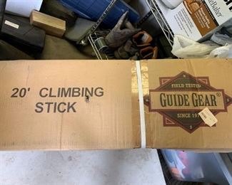 20' Climbing Stick New in Box