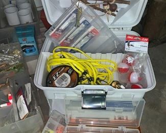 Fishing Tackle Boxes and Vintage Lures
