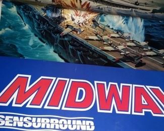 Classic Movie Posters-Midway, The Hindenberg, Towering Inferno 
