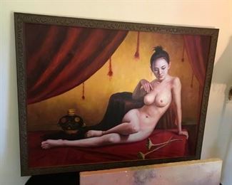 Signed Nude Oil