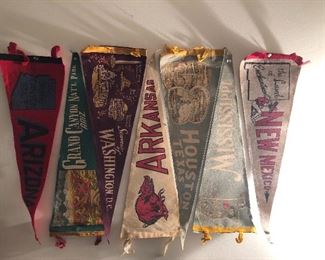 Vintage pennants