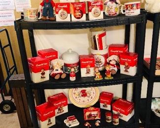 Campbell’s soup kids collectibles