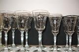 Riekes-Crisa Crystal (470-5) with gray cut floral