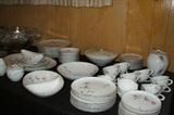 Dawn Rose pattern china (made in Japan)
