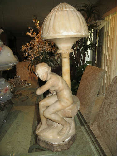 alabaster lamp