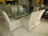 glass table