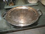 silverplated tray