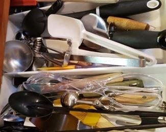 Lots and lots of Utensils and Knives