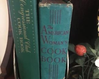 Vintage The American Woman's Cookbook and The Congressional Club Cookbook