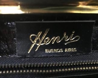 Label on one of purses