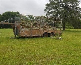 1971 farm/cattle trailer