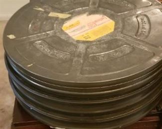 Vintage film storage containers