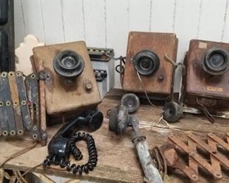 Barn find: old railroad phones, as is