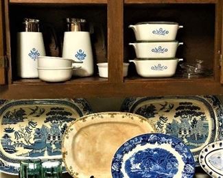 Blue and White decorative pieces