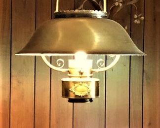 midcentury hanging lamp