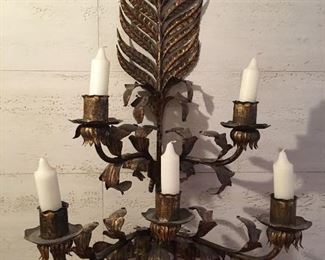 One of a pair Italian sconces