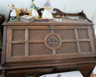 Just a suggestion of this wonderful Secretary desk...better photo to come.
