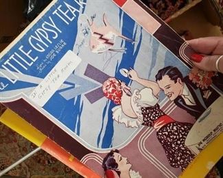 Vintage Sheet Music