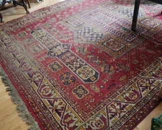 Very Large Persian Style Wool Carpet