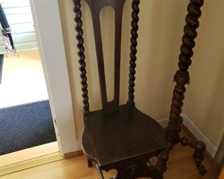 Wonderful Antique Butler Chair